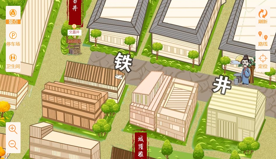 日土智慧景区：手绘地图与语音导览的完美融合