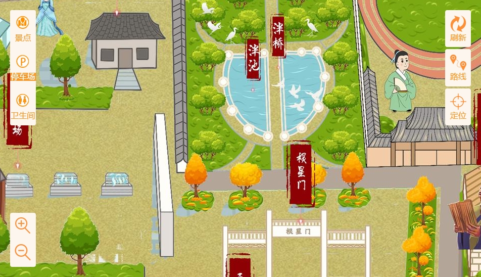 日土手绘地图景区语音讲解导览系统：智慧景区建设的基石